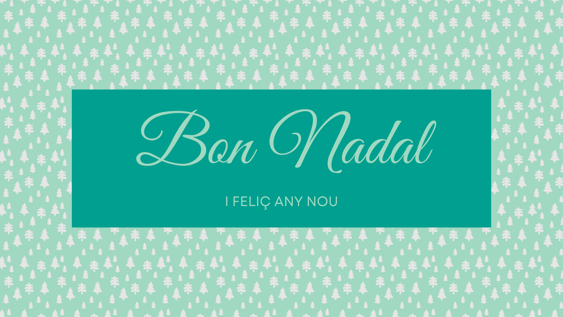 BON NADAL I FELIÇ ANY NOU