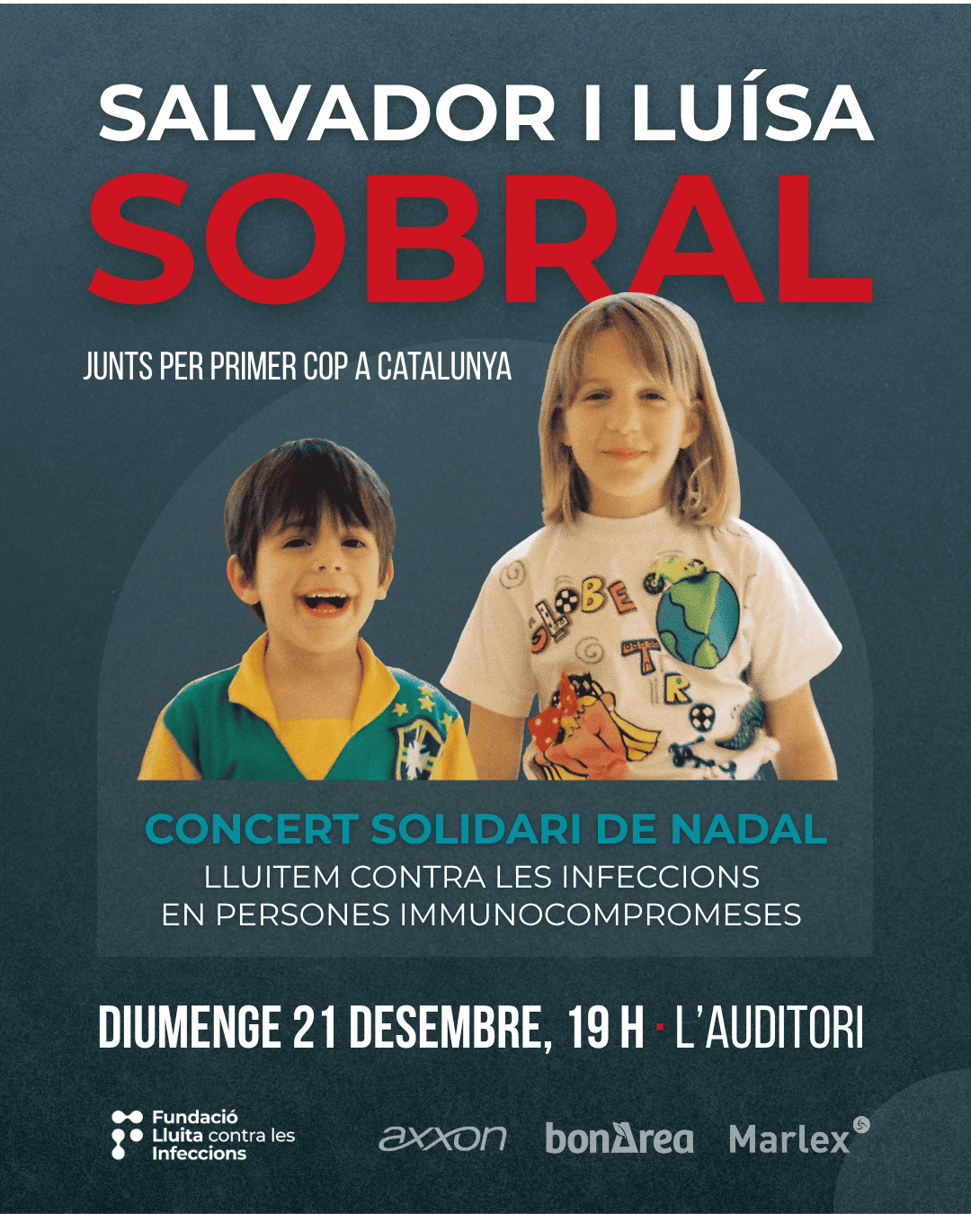 Colaboramos con la Fundació Lluita en un concierto solidario que une música e investigación